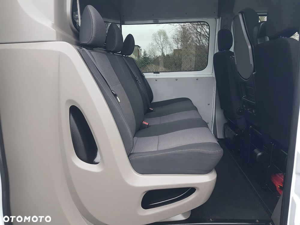 Renault MASTER 6-OSÓB L3H2 BRYGADÓWKA DŁUGI WYSOKI KLIMA KRAJOWY BLASZAK VAN FURGON - 32