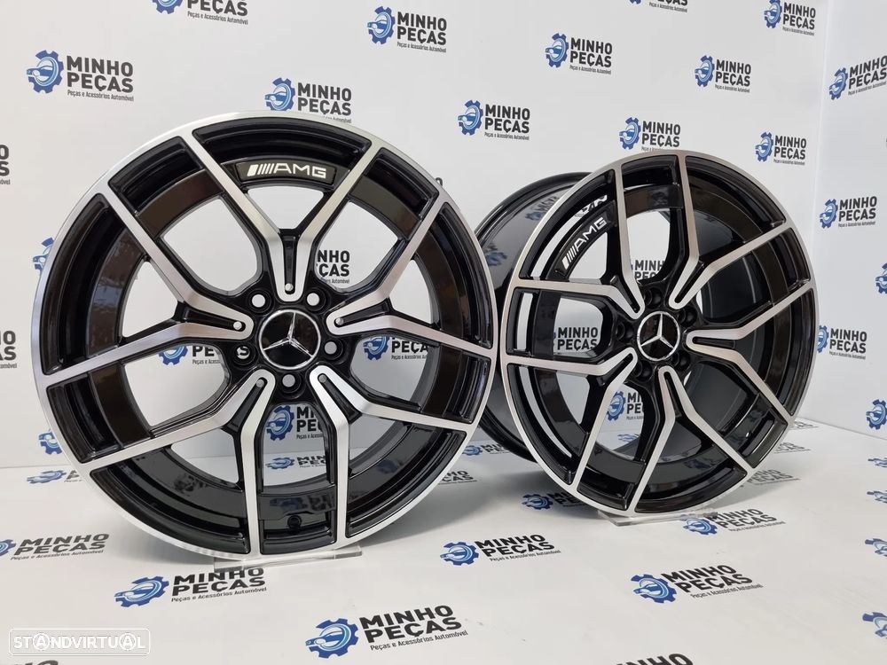 Jantes Mercedes Novo Class C e E AMG em 19 - 2