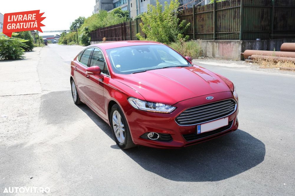 Faruri LED DRL Ford Mondeo MK5 (2013-2016) Semnalizare Secventiala Crom- livrare gratuita - 14