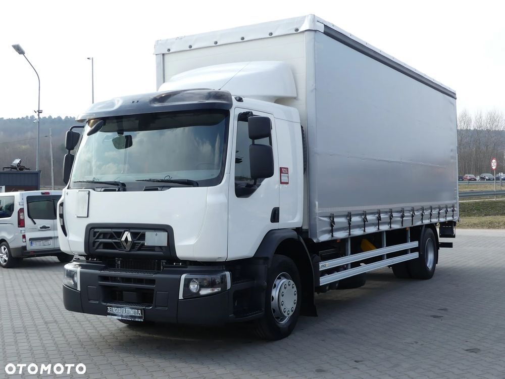 Renault D18 280 / FIRANKA + WINDA / EURO 6 / NISKI PRZEBIEG / - 1