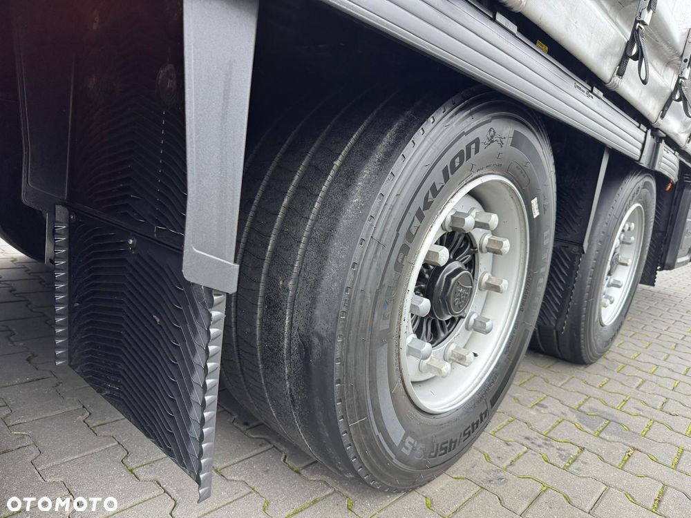 Krone FIRANKA MEGA , XL, OŚ I DACH PODNOSZONE, 2022 ROK KRAJOWA + SCANIA R450 2022 - 18