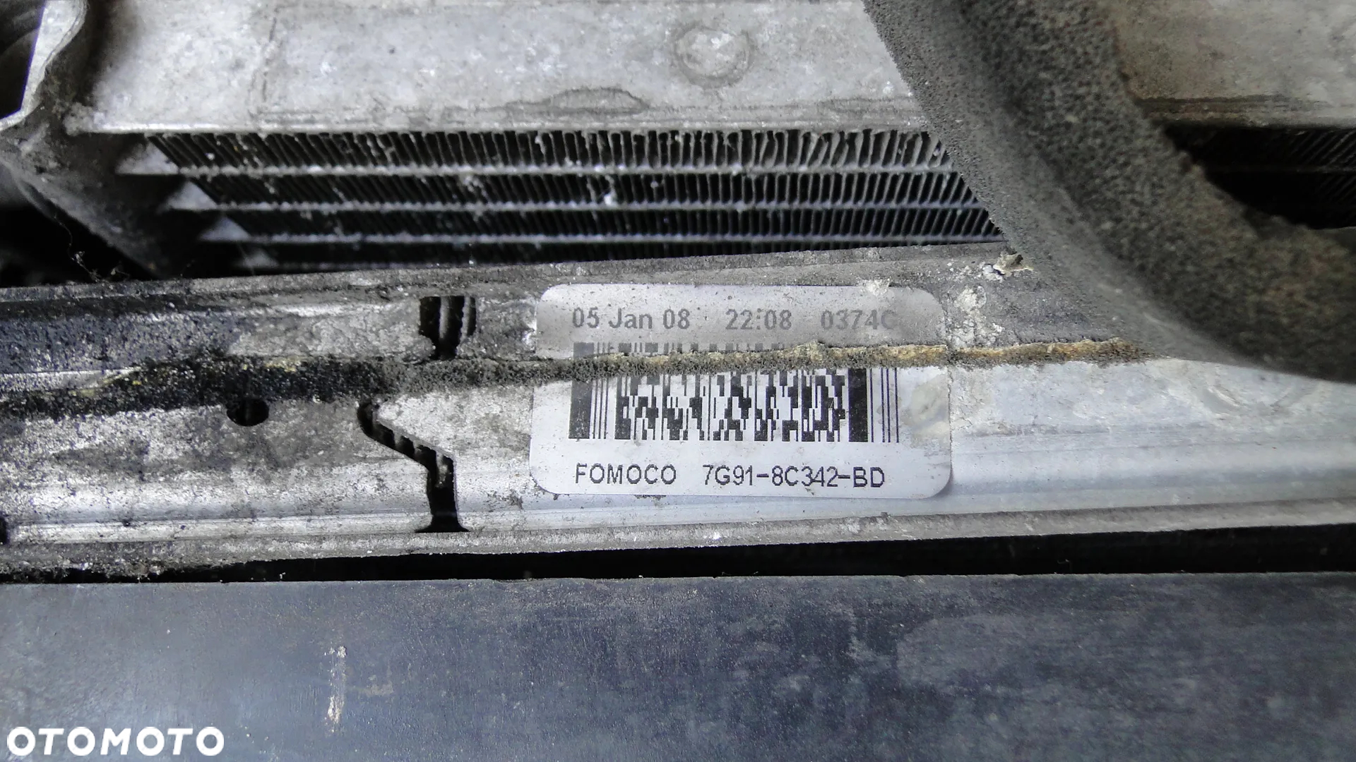 FORD MONDEO 4 MK4 CHŁODNICA WODY KLIMATYZACJI INTERCOOLER WENTYLATOR KOMPLET 1.8TDCI EUROPA - 10