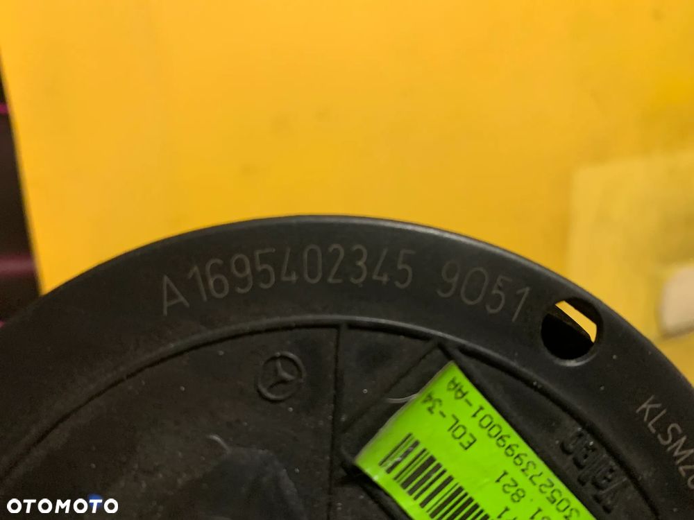 MERCEDES A-KLASA W169 TAŚMA AIRBAG ZWIJAK A1695402345 - 3
