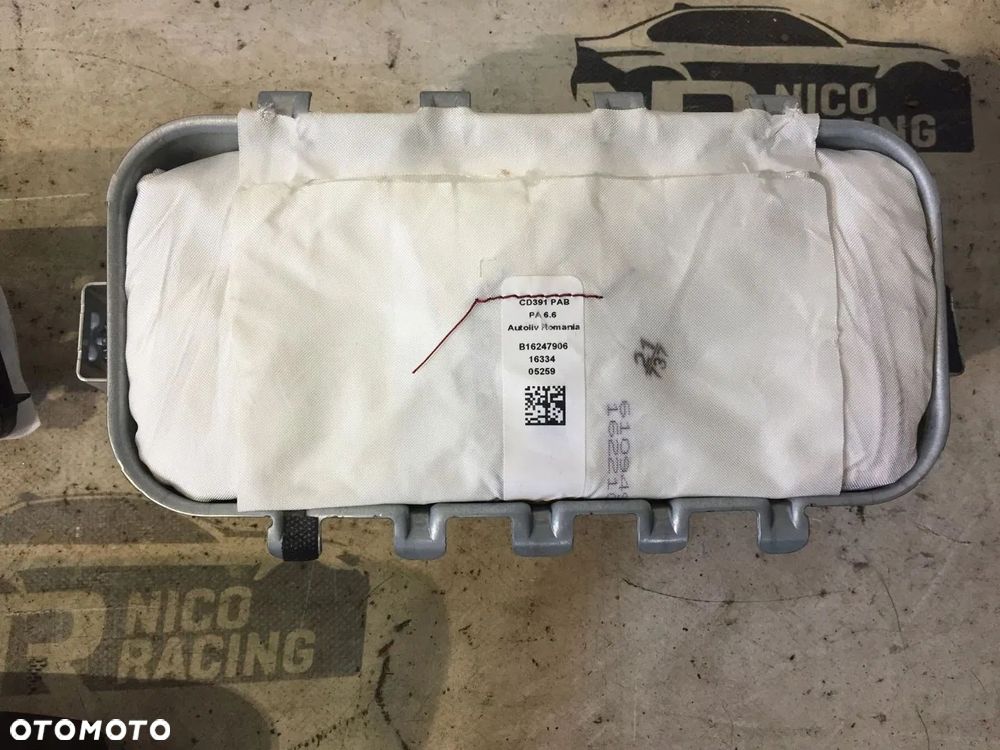 KOMPLET PODUSZEK AIR BAG KIEROWNICA DESKA KOLANOWA FORD MONDEO MK5 ORYGINAŁ - 3