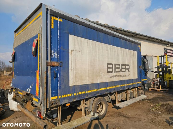 ZABUDOWA SKRZYNIA PLANDEKA PAKA MAGAZYN FIRANKA 5,3 m IVECO EUROCARGO DAF LF 45 55 MERCEDES ATEGO - 4