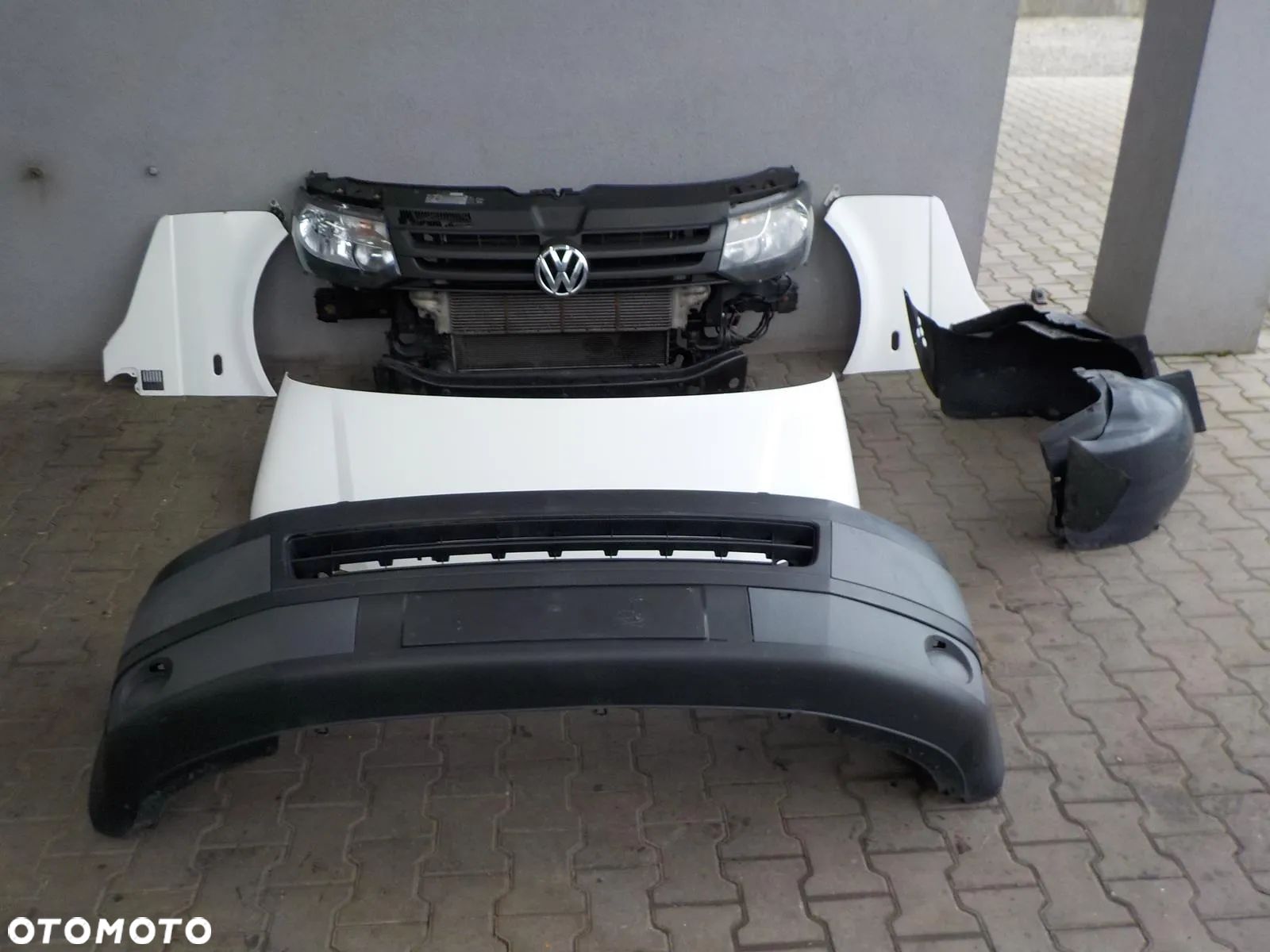 VW T5 LIFT KOMPLETNY PRZÓD MASKA ZDERZAK BŁOTNIKI - 1