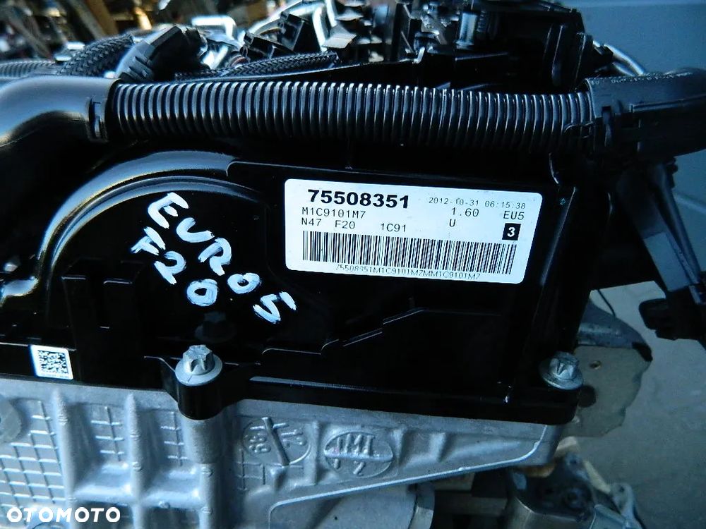 SILNIK BMW F20 F21 1.6 N47D16A KOMPLETNY - 6
