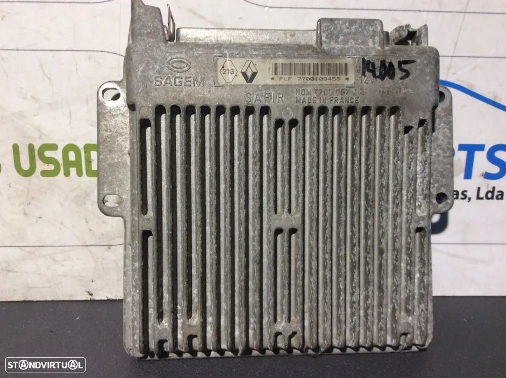 Centralina motor Renault Clio ano 1990 a 1998 7700108455 - 1