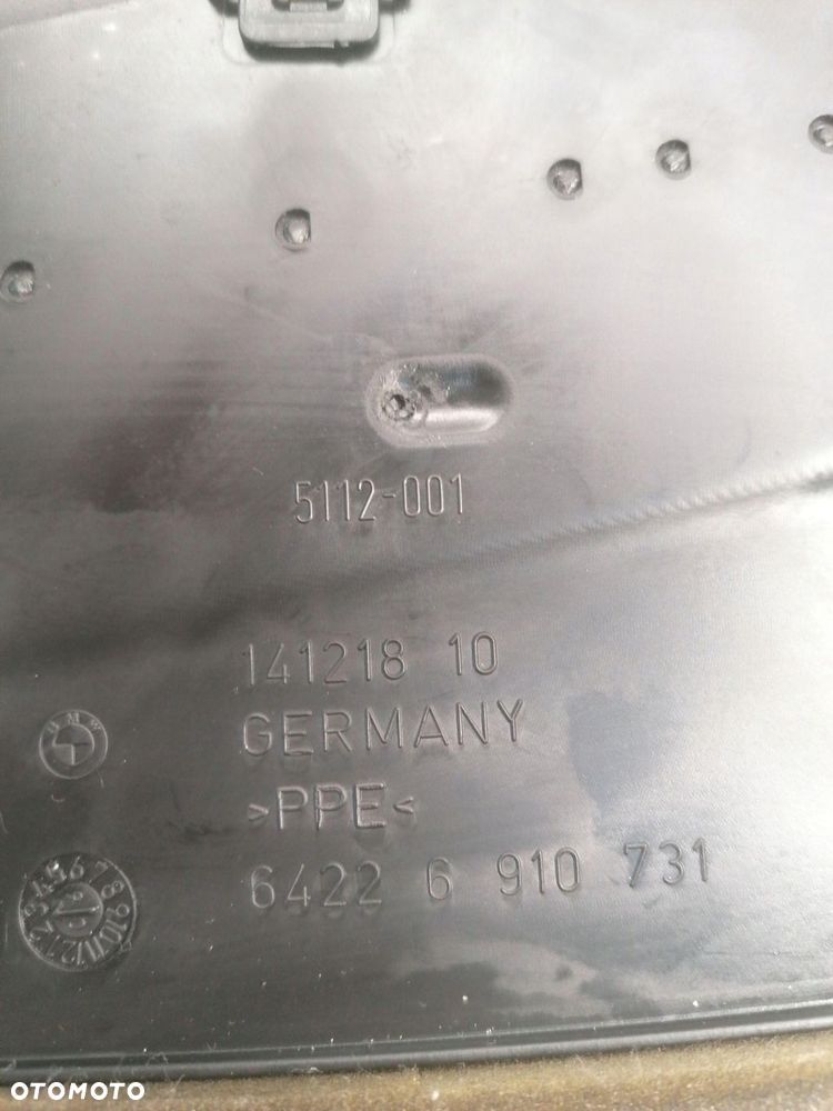 listwa ozdobna konsoli kratki nawiewu bmw 5 e60 6910731 - 3