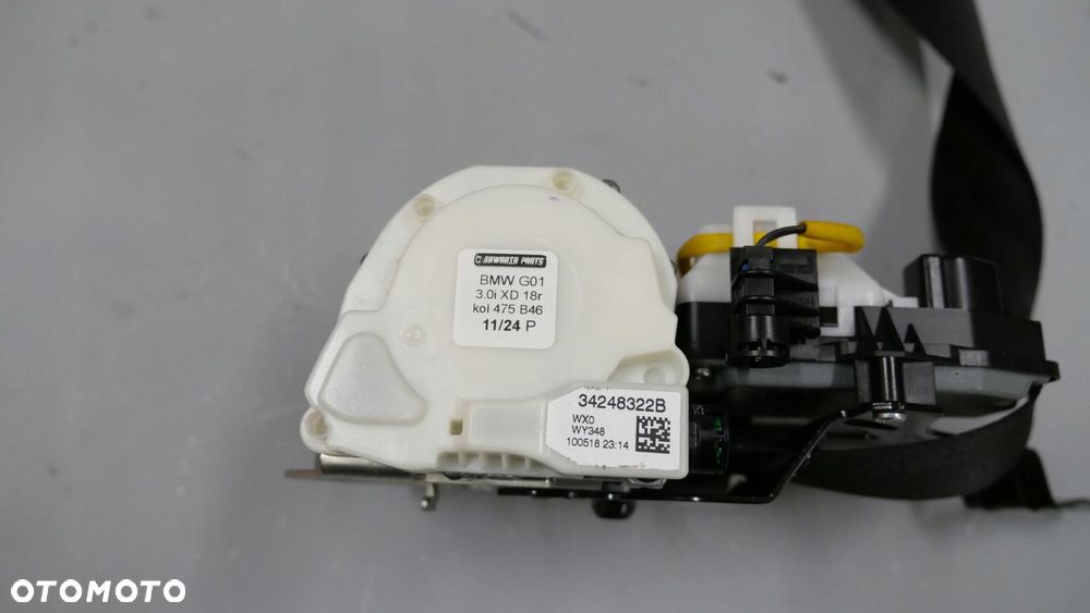 bmw x3 g01 x4 g02 pas bezpieczeństwa napinacz prawy przód 7469962 - 7