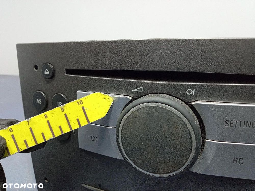 OPEL ASTRA III H RADIO CD30 MP3 WYŚWIETLACZ KOMPLET 13154304 - 7
