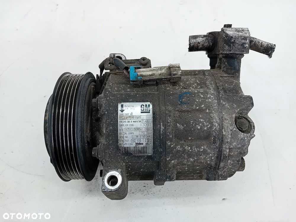 POMPA, SPRĘŻARKA KLIMATYZACJI SAAB 9-5 ( 06-10 ) 12756725 506041-0382 1.9 - 1