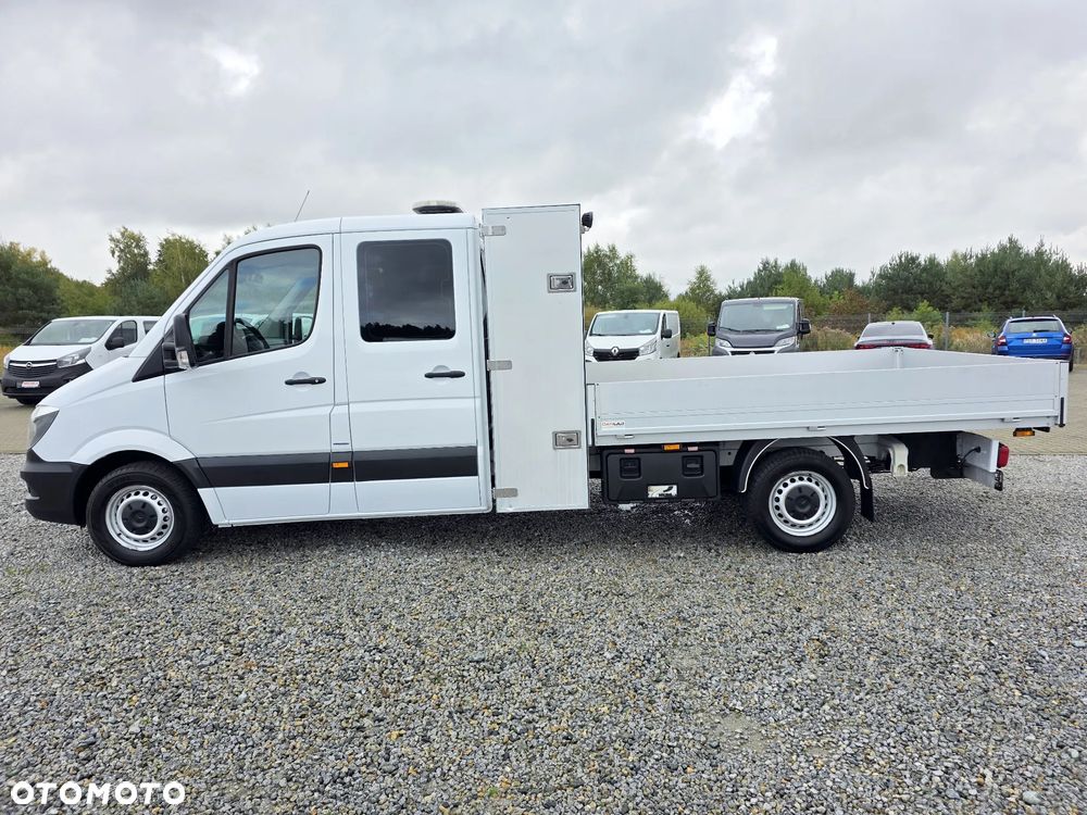 Mercedes-Benz SPRINTER 316 2,2 CDI 163 KONNA DOKA BRYGADÓWKA 7 OSOBOWA WEBASTO KLIMA 3,6M SKRZYNIA WEBASTO GWARANCJA - 2