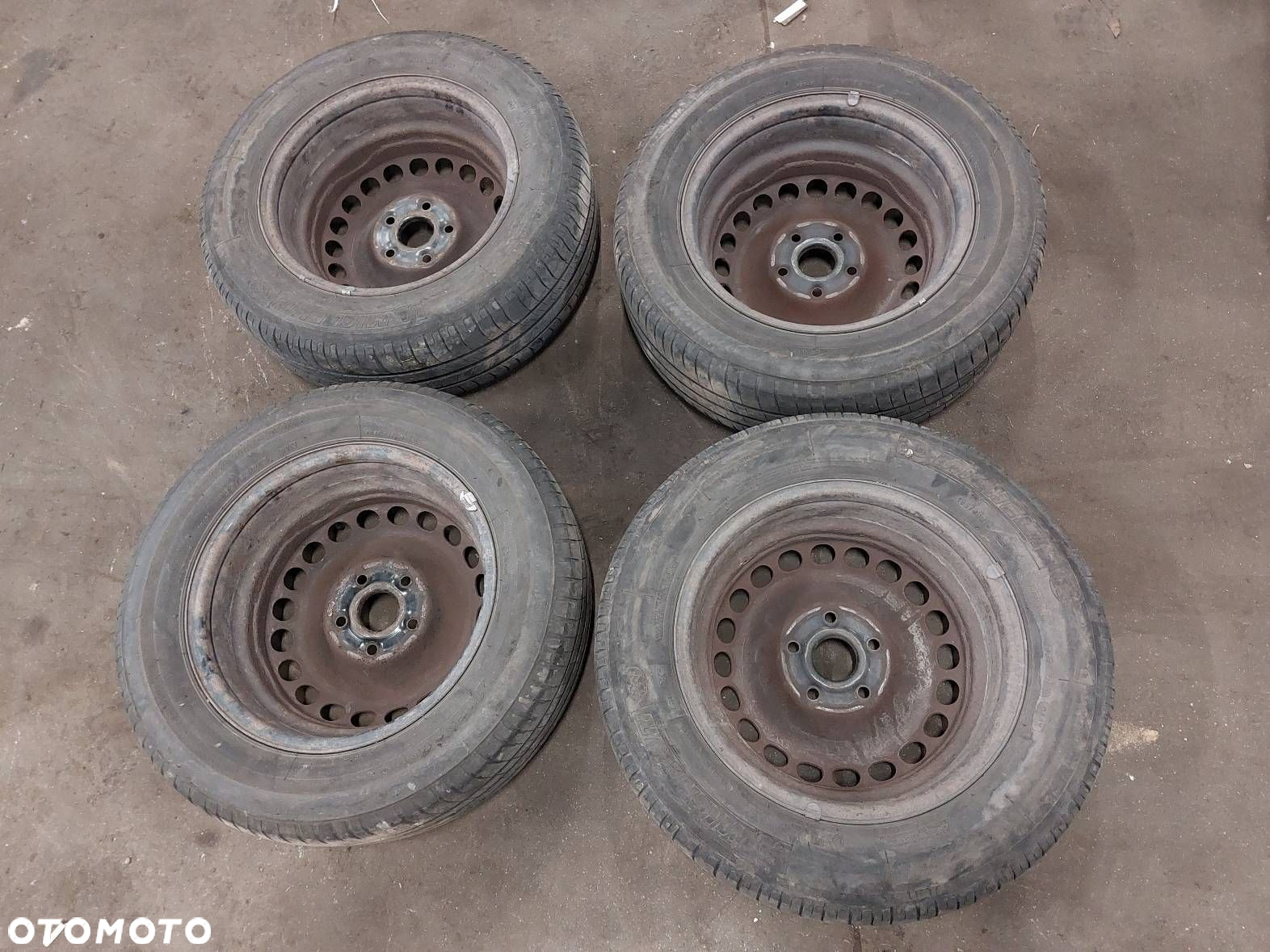 FELGI STALOWE 4 SZTUKI 8D0601027 5x112 6Jx15 ET45 FI57,1 PASSAT A4 B5 - 12