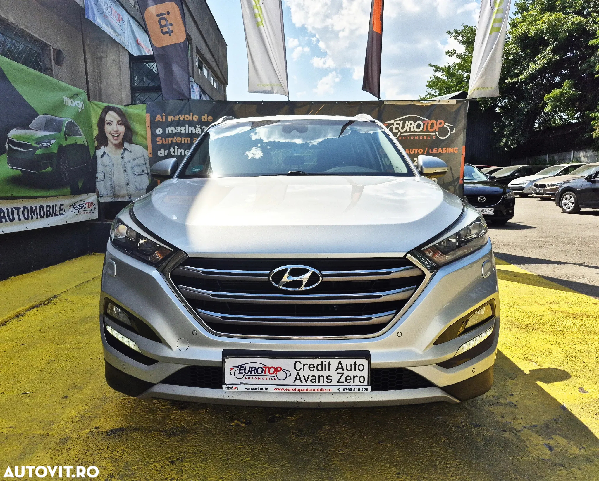 Hyundai Tucson blue 1.6 CRDi 2WD Advantage+ - 2