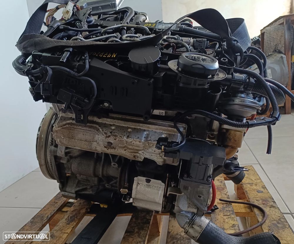 Motor n47 BMW 520D 177cv E60 168 mil km 2009 N47D20A - 4
