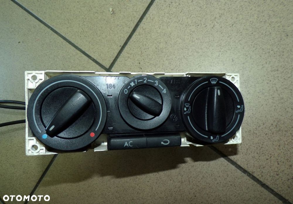 VW T4 CARAVELLE 99r-03r PANEL REGULACJI NAWIEWU DO KABINY Z KLIMATYZACJĄ - 2