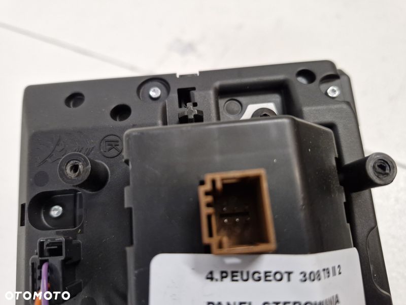 PEUGEOT 308 T9 II 2 PANEL STEROWANIA RADIEM WYŚWIETLACZ 96781478ZD 9828132480 - 10