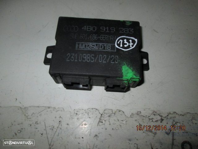 Modulo 4B0919283 AUDI A6 SENSOR ESTACIONAMENTO AUDI A4 B5 1999 1.9TDI 8V 110CV 4P CINZA SENSOR ESTACIONAMENTO - 1