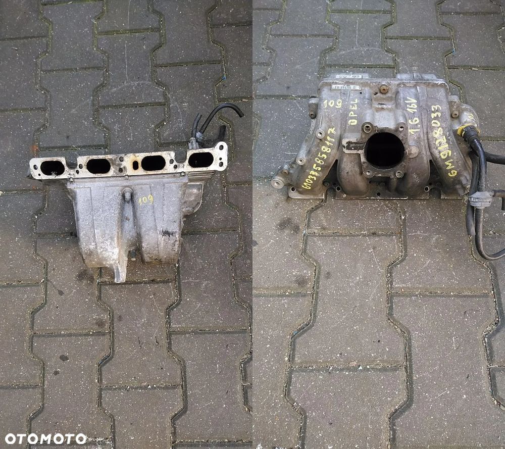OPEL DAEWOO SAAB KOLEKTOR SSĄCY METALOWY ALUMINIUM - 11