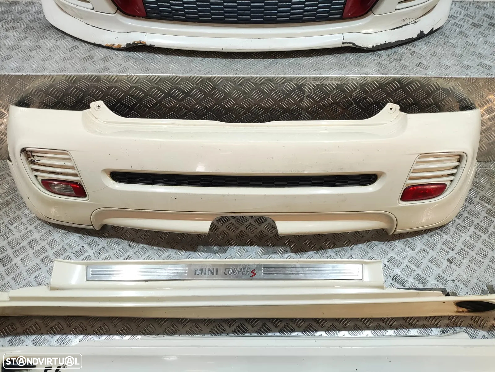 Kit Completo Exterior Mini Cooper One JCW John Cooper Works R56 R55 Clubman R57 Cabrio R58 Roadster R59 Coupe - 5