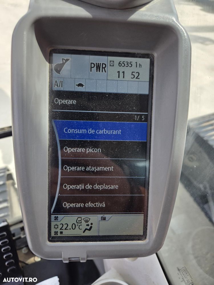 Hitachi ZX250, 6.535h, cupa NOUA 1,55mc, Masa 27,2tone, 2018, INGUST latime 2,99m, adancime sapare 7m, consum mediu 12,6l/h, lant 80% ok doar 620h deplasare, camera spate si laterale, inst picon, inst rotire, Isuzu 173CP, posibil leaasing-PROMOTIE 89.900 EUR - 33