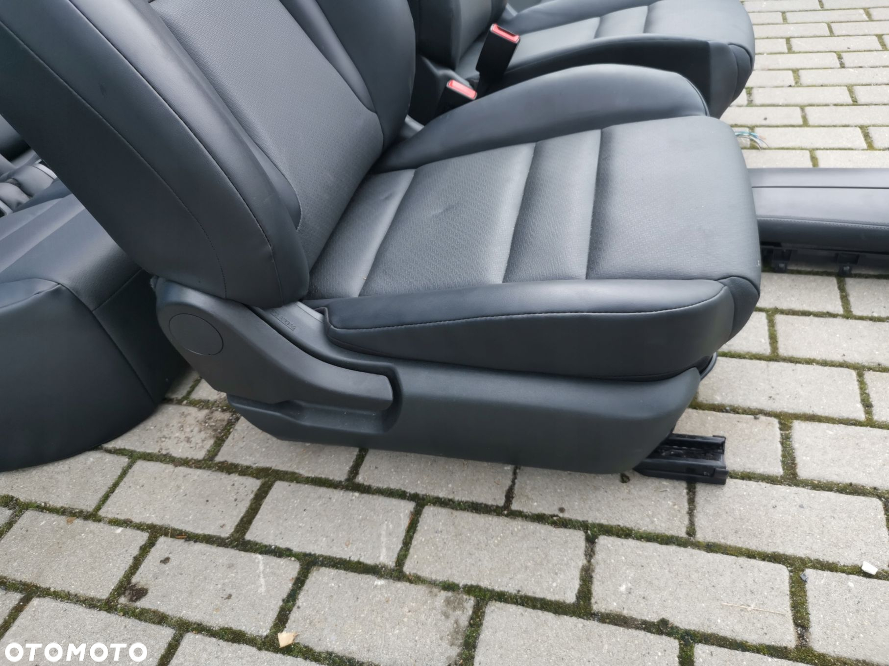 NISSAN ROGUE X-TRAIL T33 FOTELE KANAPA BOCZKI KOMPLET SKORA - 6