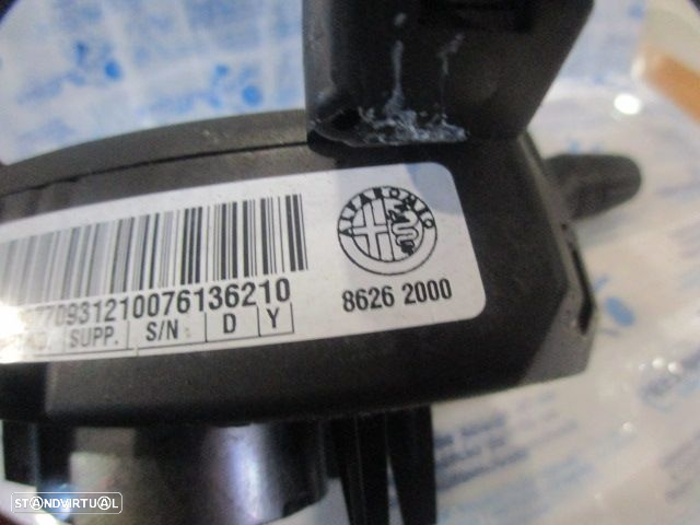 Comutador 86262000  ALFA ROMEO MITO 2010 1.4 I 0 0P Preto ESCOVAS LUZES PISCAS - 5