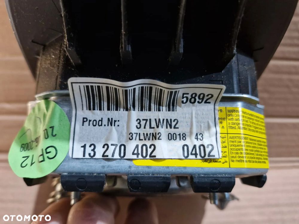 Poduszka kierowcy air bag Opel Insignia A brązowa EUROPA - 3