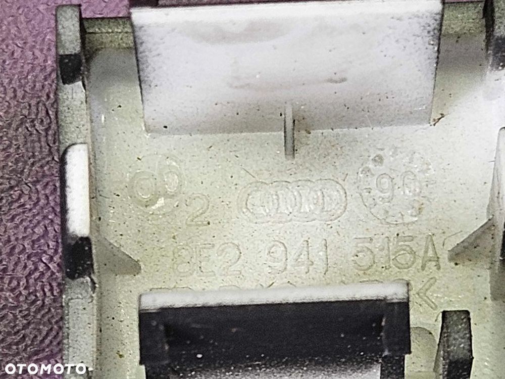 Panel Przycisk Włacznik Wyłącznik ESP Kontrolka Airbag Poduszek Zaślepka UK Angielskie Audi A4 B6 B7 - 33