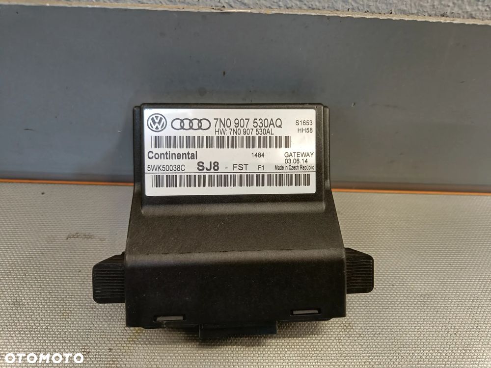Moduł Gateway Sterownik Skoda Octavia Superb VW Golf VI Seat Audi 7N0907530AQ - 1