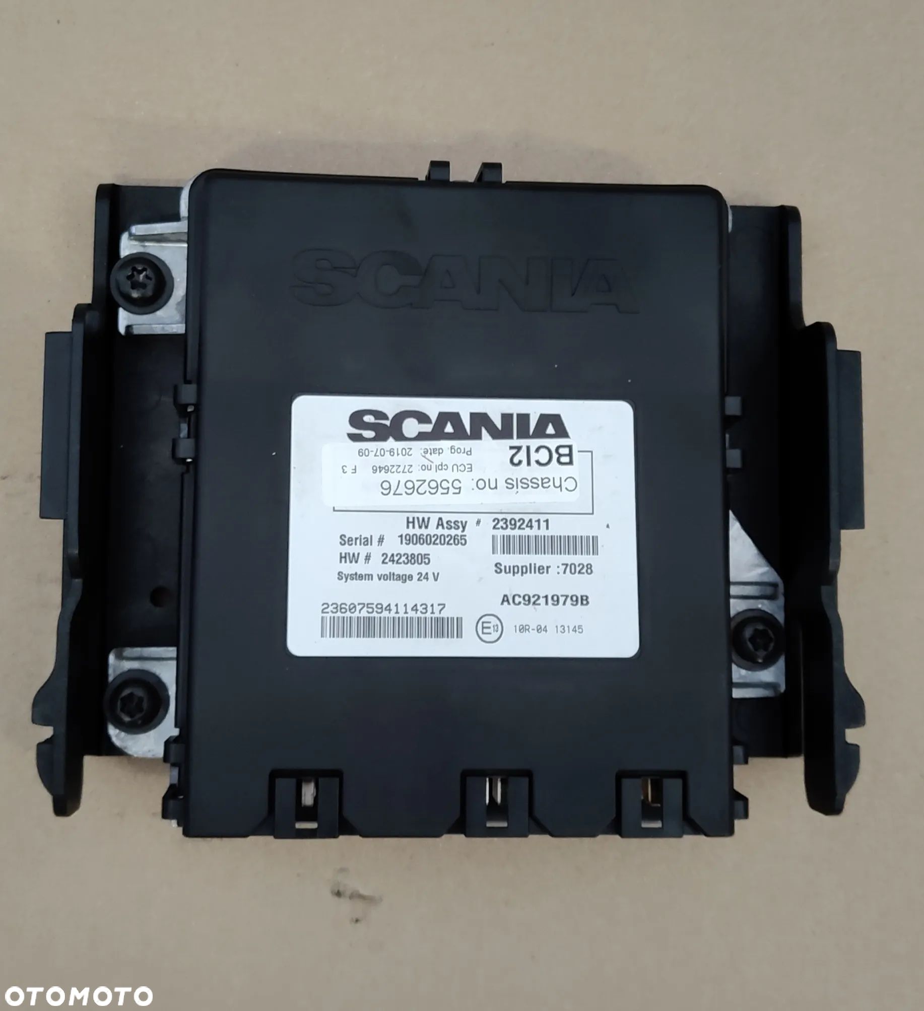 SCANIA R S STEROWNIK MODUŁ ZABUDOWY BCI2 2392411 2423805 - 1