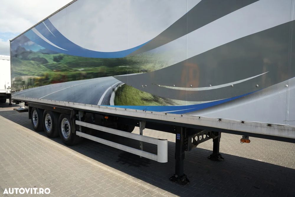 LeciTrailer CONTAINER / ELEVATOR PALFINGER 2.500 KG / AXĂ RIDICATĂ / OBLOANĂ RULANTĂ - 9