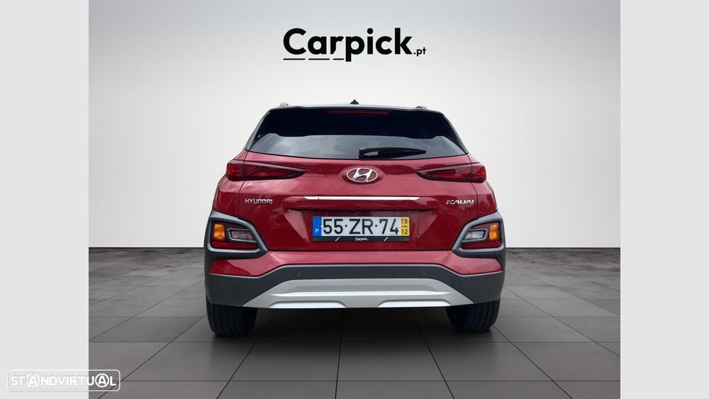 Hyundai Kauai 1.0 T-GDi Premium Pele/Tec.Vermelho - 4