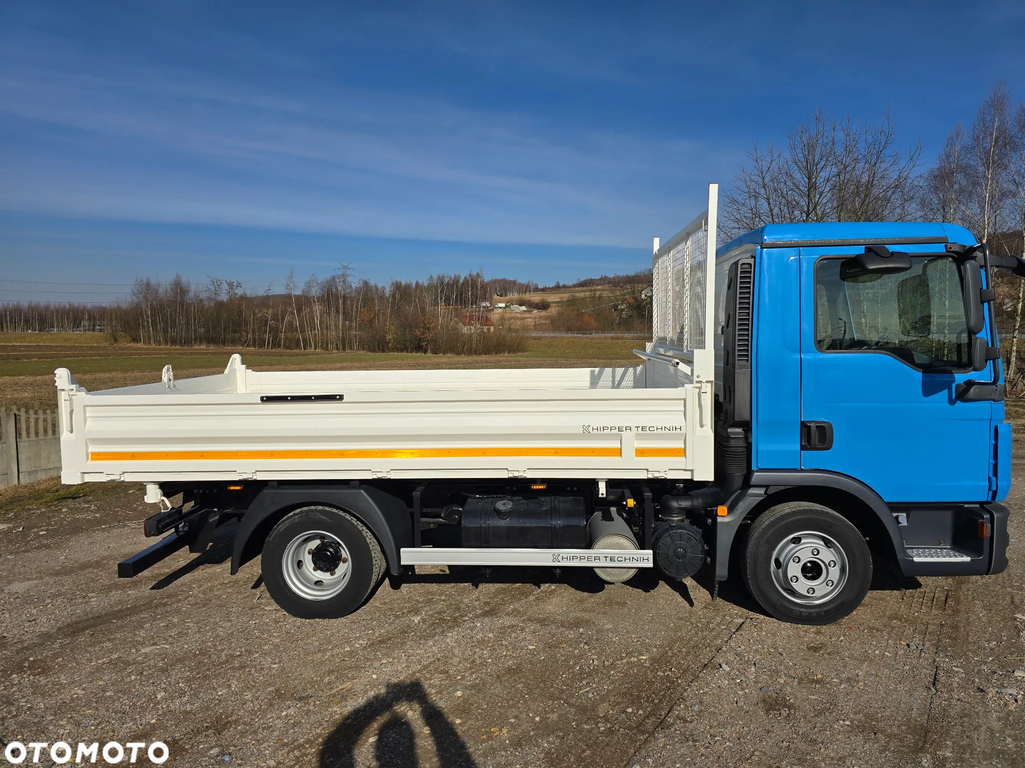 MAN TGL 8.180 NOWY KIPER Wywrotka 3 stronny 2014 rok Euro 5 MANUAL Blokada - 9