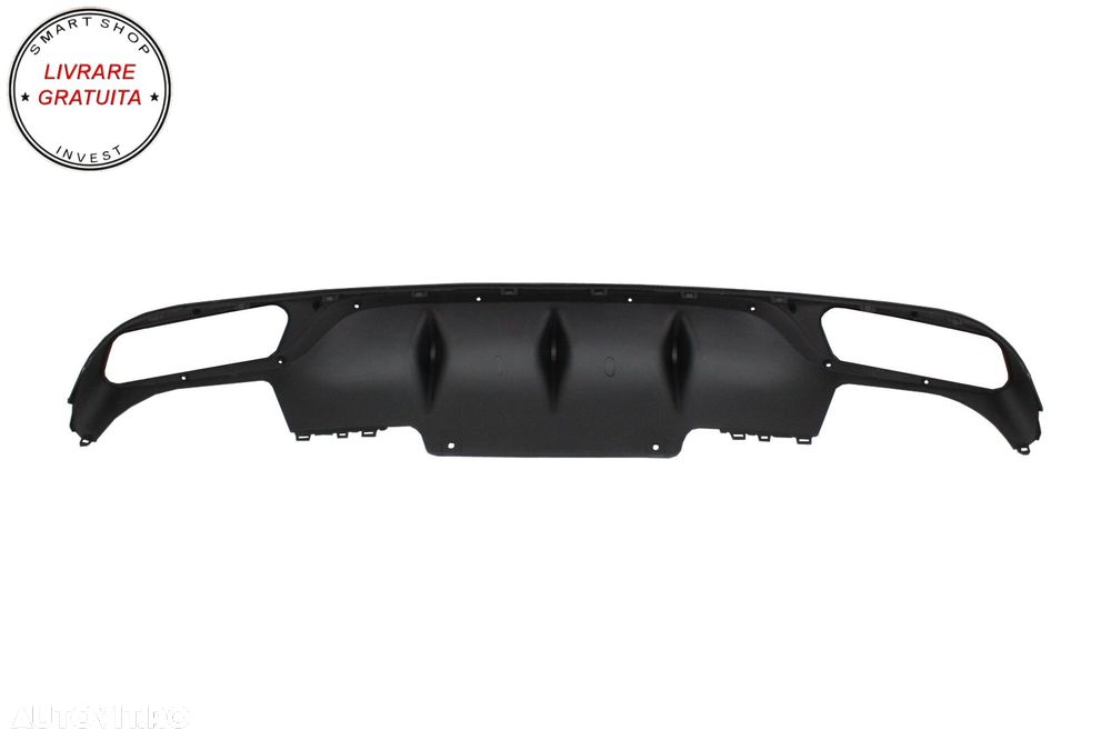 Difuzor Bara Spate cu Ornamente Tobe Mercedes E-Class W213 S213 Standard (2016-201- livrare gratuita - 8