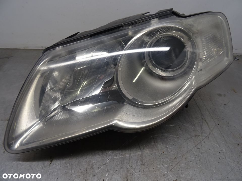 VW PASSAT B6 05-09 2.0TDI REFLEKTOR LAMPA PRAWY LEWY PRZÓD - 6