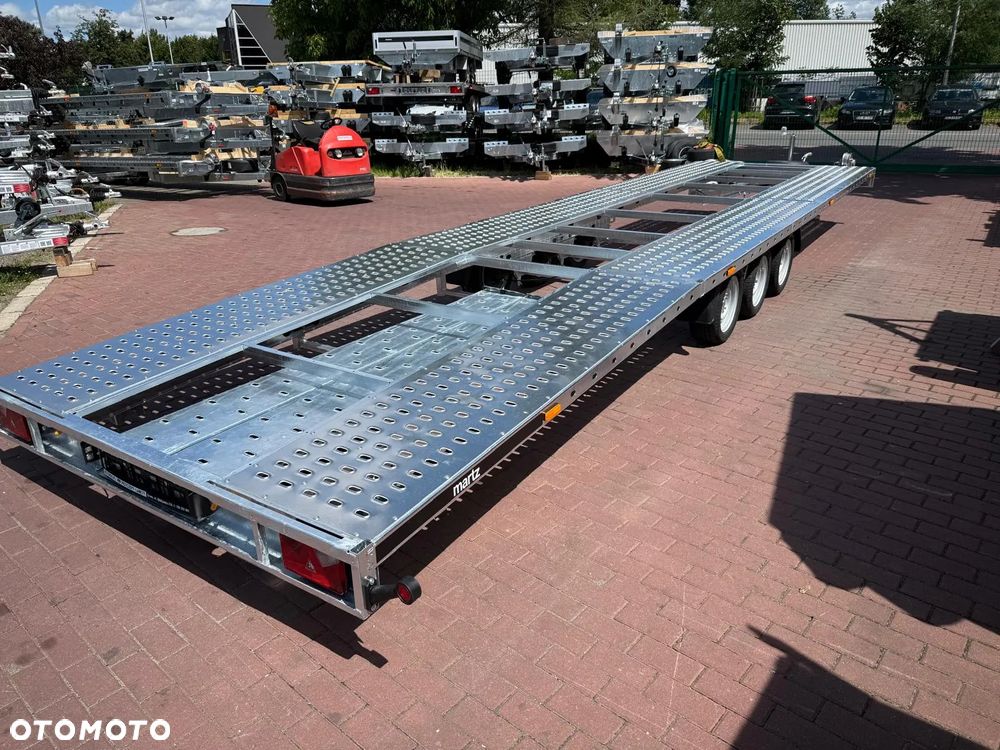 Martz Laweta Martz GT PLUS 850/3 3,5T 850x215m 3 osie dwa auta 2 auta VDI - 2