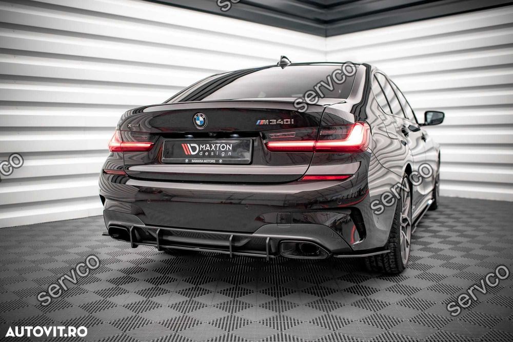 Difuzor bara spate Bmw Seria 3 G20 G21 M-Pachet 2018-2022 v12 - 2
