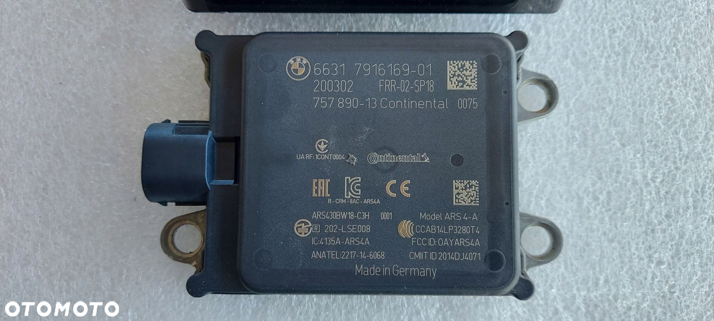 BMW G20 G30 G05 G02 RADAR DISTRONIC ACC 7916169 - 4