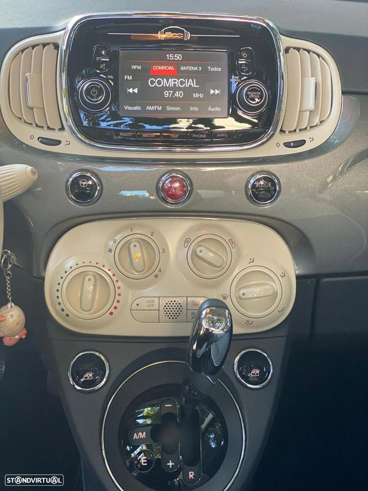 Fiat 500C 1.2 Lounge Dualogic - 15