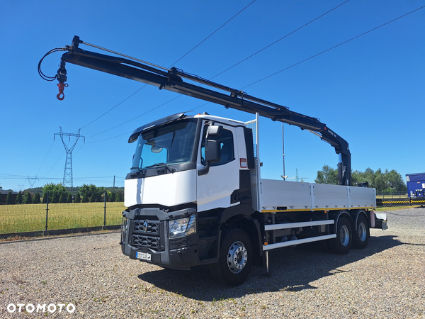 Renault C430 6X4 2016 EURO6 / HDS HIAB X-HIDUO 188