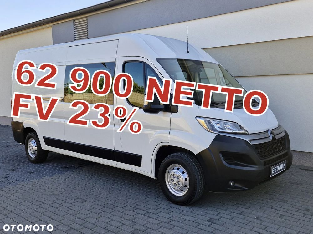 Peugeot BOXER, L3H2, BRYGADÓWKA, 7 miejsc, DOKA, tempomat, klima, HAK - 2