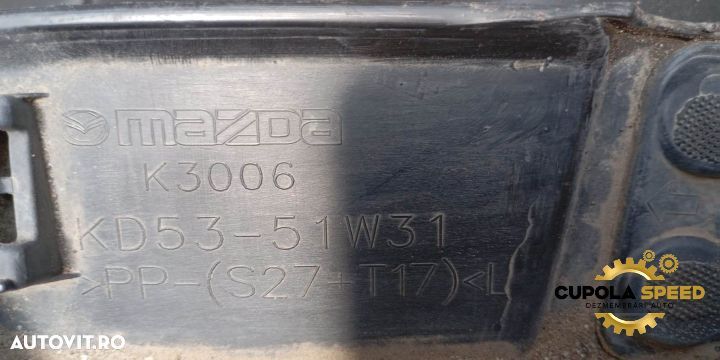 Bandou aripa stanga fata KD53-51W31 Mazda CX-5 1 (KE) [2011 - 2015] - 2