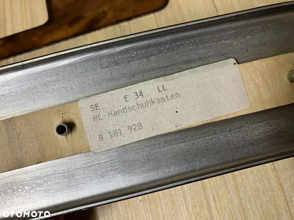 DEKORY LISTWY DREWNO BMW E34 LIFT PÓŁKA GAŁKA 540i M60 V8 SEDAN AUTOMAT - 20