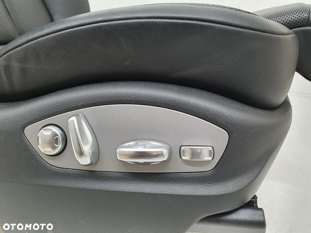 FOTEL PRAWY PRZEDNI PRZÓD PASAŻERA SKÓRA GRZANY PORSCHE CAYENNE II 7P5 EURO - 12