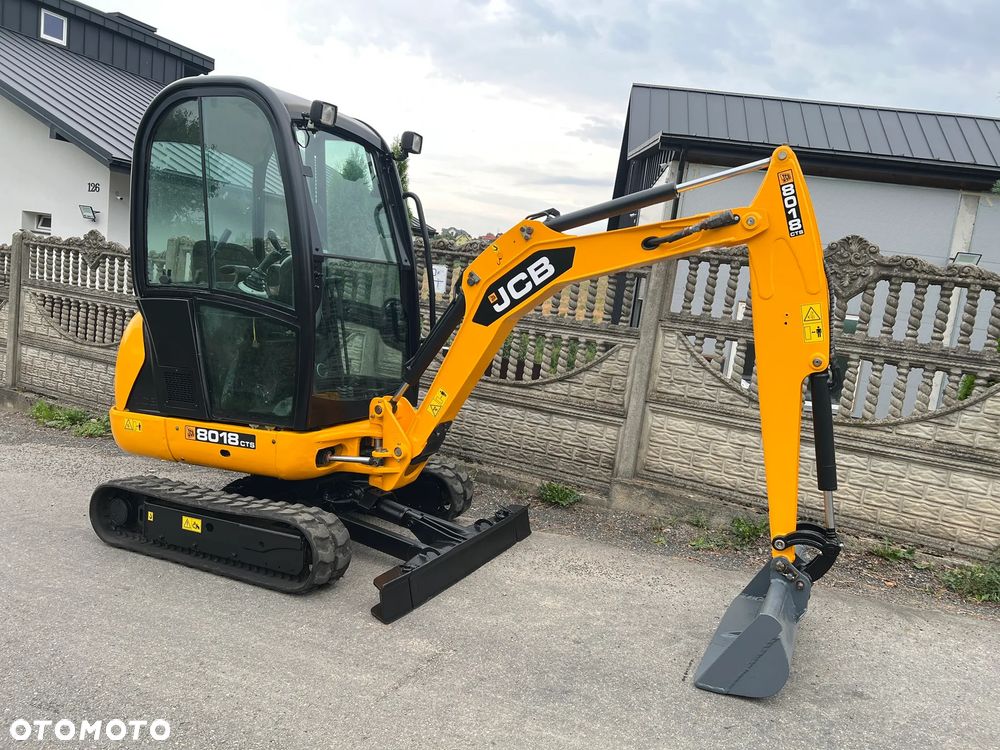 JCB 8018 CTS | Minikoparka JCB 8018 | 2 Tony | Rozsuwane Gąsienice | Stan IDEALNY | Mini Koparka | - 2