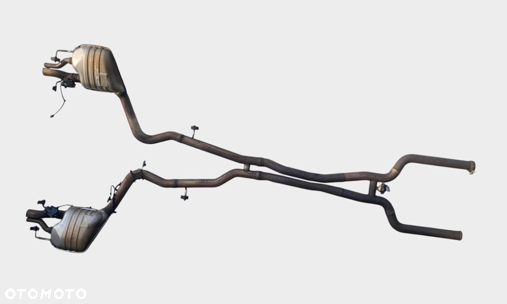 MERCEDES E W213 63 AMG KOMBI WYDECH TŁUMIK RURA KLAPA / ORYGINAŁ - 1