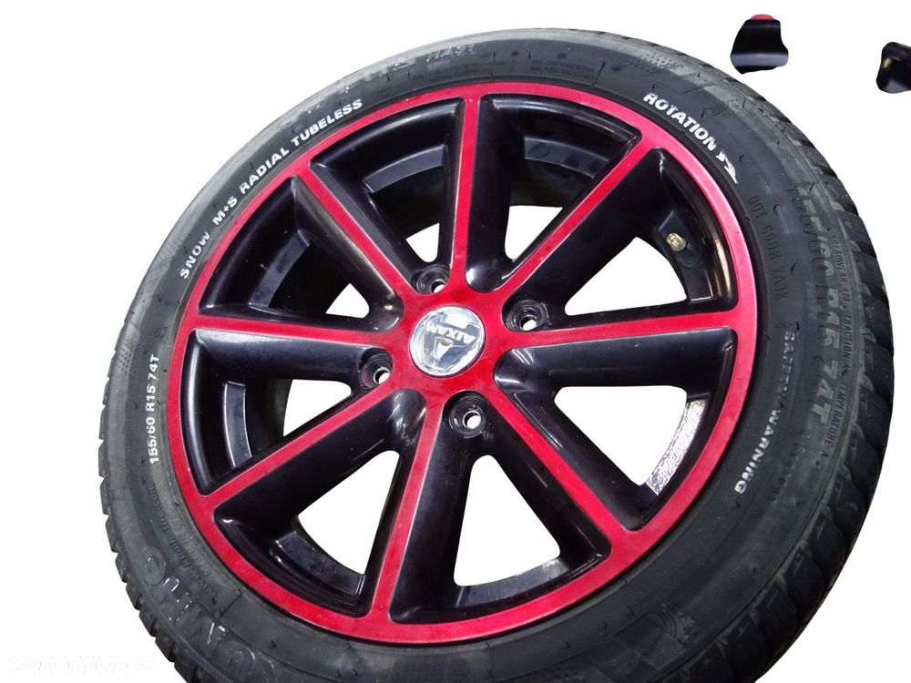 Microcar Aixam Gto City Felgi aluminowe z oponami komplet 15 cali - 2