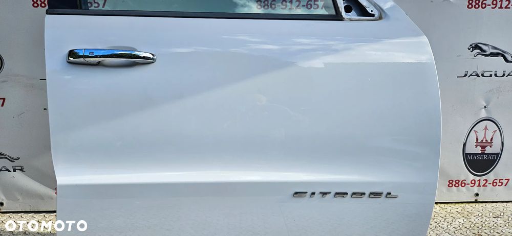 Dodge Durango III LIFT 2017- Kompletne drzwi przód prawy Drzwi Przednie prawe KOLOR PW7 BIAŁY - 11